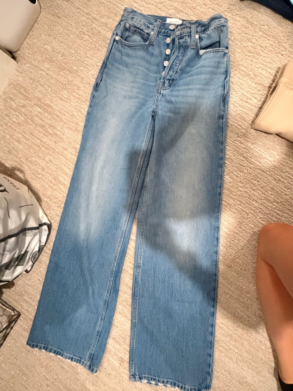 FRAME Denim 1978 The Albatross button fly Wide-Leg Women’s Jeans